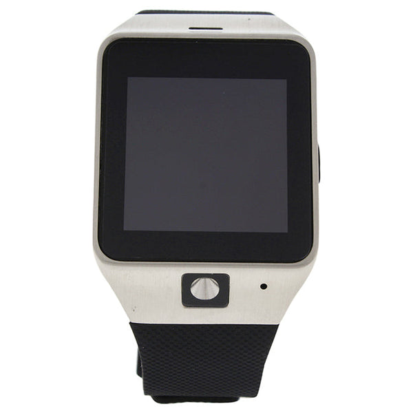 Eclock EK-D1 Montre Connectee Silver/Black Silicone Strap Smart Watch by Eclock for Unisex - 1 Pc Watch