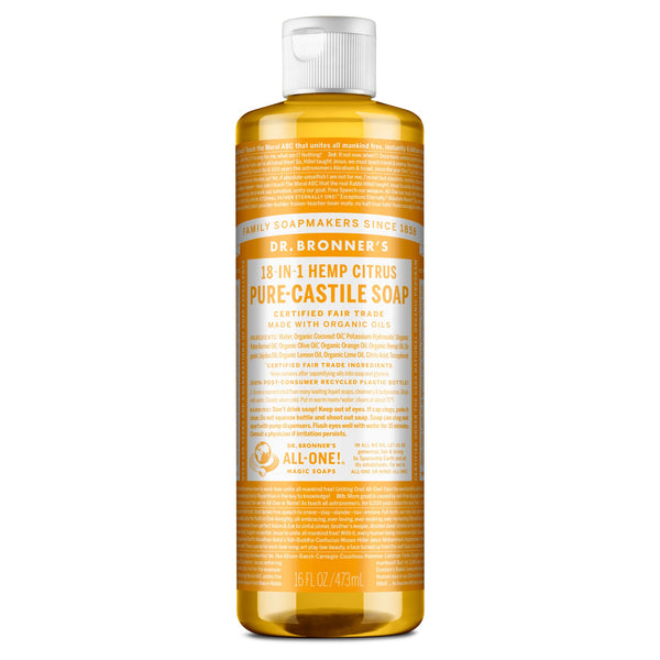 Dr. Bronner's Pure-Castile Soap Liquid 473ml - Citrus