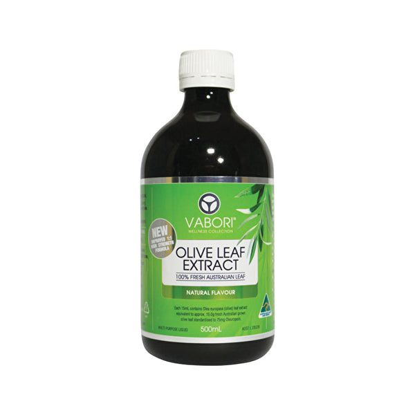 Vabori Olive Leaf Extract (Fresh Picked) Natural 500ml