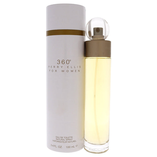 Perry Ellis 360 by Perry Ellis for Women - 3.4 oz EDT Spray