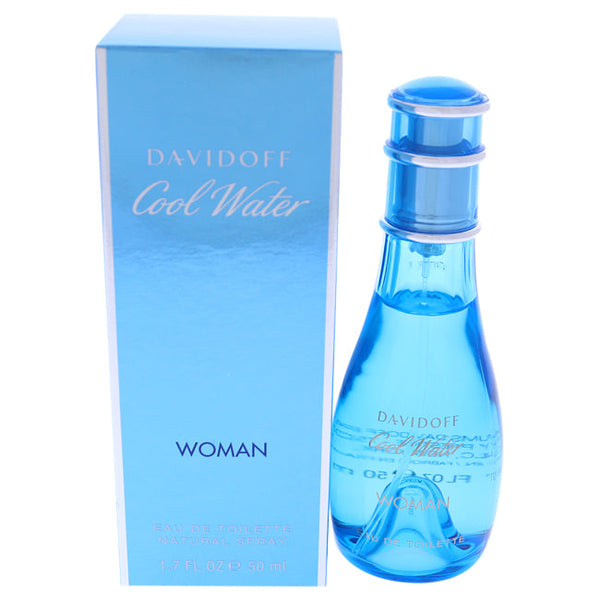 Davidoff Cool Water by Davidoff for Women - 1.7 oz EDT Spray