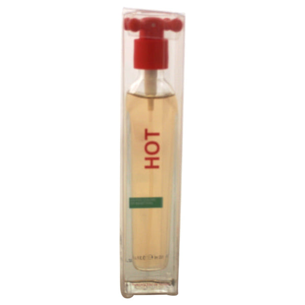 United Colors of Benetton Hot by United Colors of Benetton for Women - 3.3 oz EDT Spray