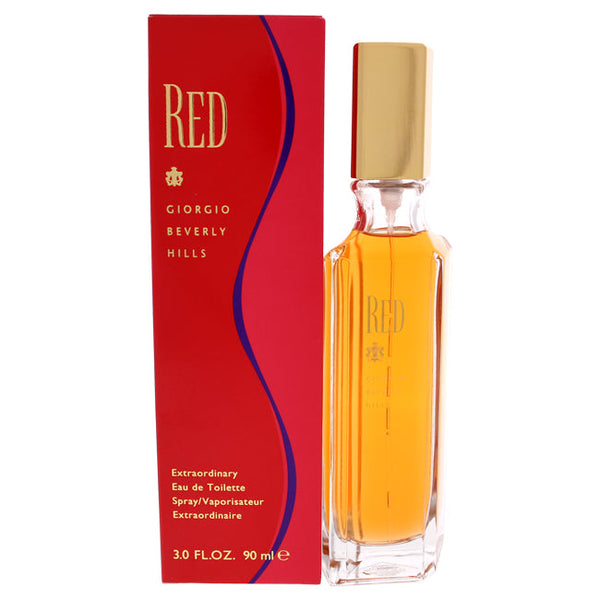 Giorgio Beverly Hills Red by Giorgio Beverly Hills for Women - 3 oz EDT Spray