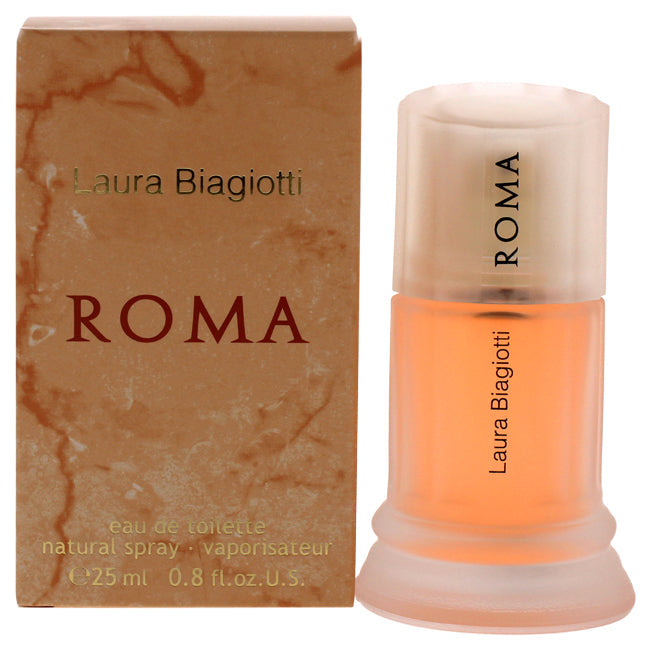 Laura Biagiotti Roma by Laura Biagiotti for Women - 0.8 oz EDT Spray