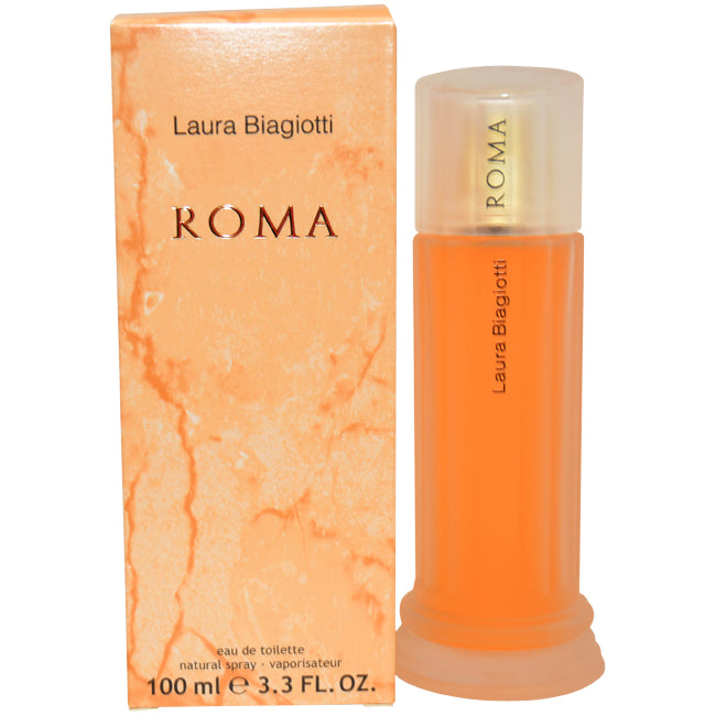 Laura Biagiotti Roma by Laura Biagiotti for Women - 3.3 oz EDT Spray