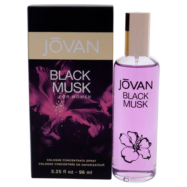 Jovan Jovan Black Musk by Jovan for Women - 3.25 oz Cologne Concentrate Spray