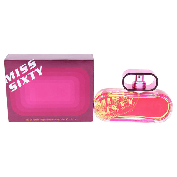 Miss Sixty Miss Sixty by Miss Sixty for Women - 2.5 oz EDT Spray