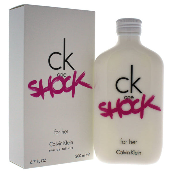 Calvin Klein CK One Shock For Her by Calvin Klein for Women - 6.7 oz EDT Spray