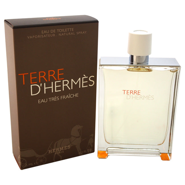 Hermes Terre DHermes Eau Tres Fraiche by Hermes for Men - 4.2 oz EDT Spray