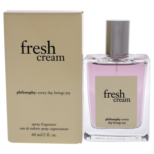 Philosophy Fresh Cream by Philosophy for Women - 2 oz EDT Spray