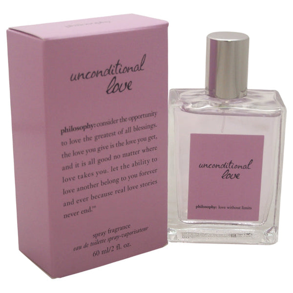 Philosophy Unconditional Love by Philosophy for Women - 2 oz EDT Spray