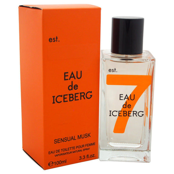 Iceberg Eau de Iceberg Sensual Musk by Iceberg for Women - 3.3 oz EDT Spray