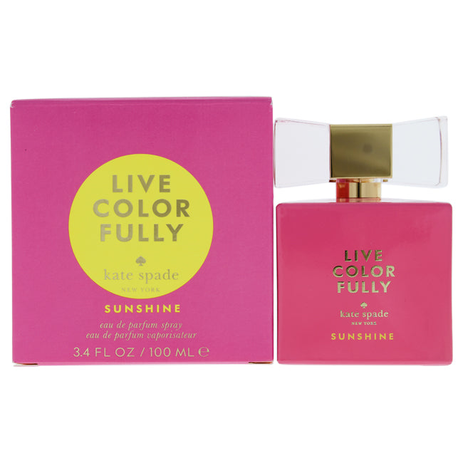 Kate Spade Live Colorfully Sunshine by Kate Spade for Women - 3.4 oz EDP Spray