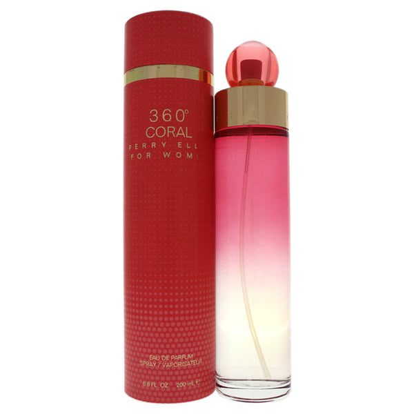 Perry Ellis 360 Coral by Perry Ellis for Women - 6.8 oz EDP Spray
