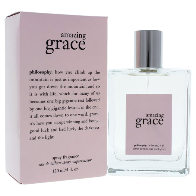 Philosophy Amazing Grace by Philosophy for Women - 4 oz EDT Spray