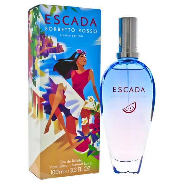 Escada Sorbetto Rosso by Escada for Women - 3.3 oz EDT Spray (Limited Edition)