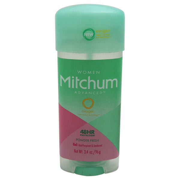 Mitchum Mitchum Clear Gel AntiPerspirant & Deodorant, Powder Fresh by Mitchum for Women - 3.4 oz Deodorant