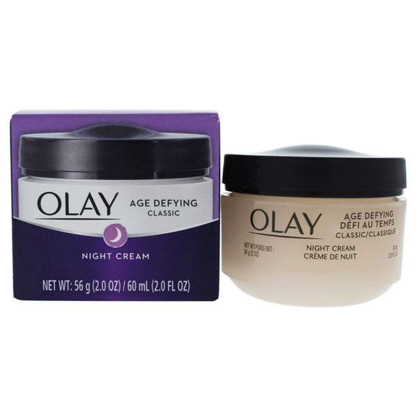 Olay Age Defying Classic Night Cream by Olay for Women - 2 oz Cream
