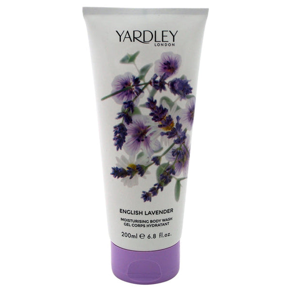 Yardley London English Lavender by Yardley London for Women - 6.8 oz Moisturising Body Wash