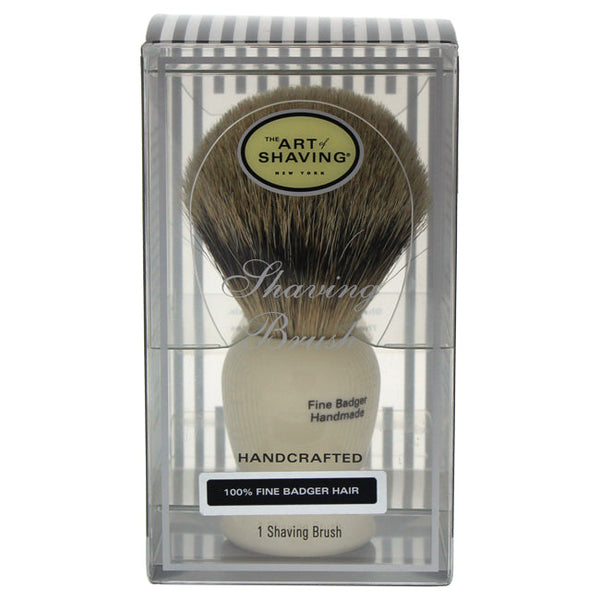 The Art Of Shaving Fine Badger Shaving Brush - Ivory by The Art Of Shaving for Women - 1 Pc Shaving Brush