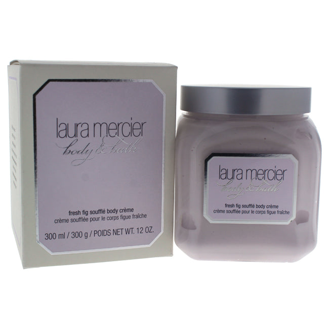 Laura Mercier Fresh Fig Souffle Body Creme by Laura Mercier for Women - 12 oz Body Cream