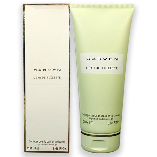 Carven Leau De Toilette by Carven for Women - 6.66 oz Light Bath and Shower Gel