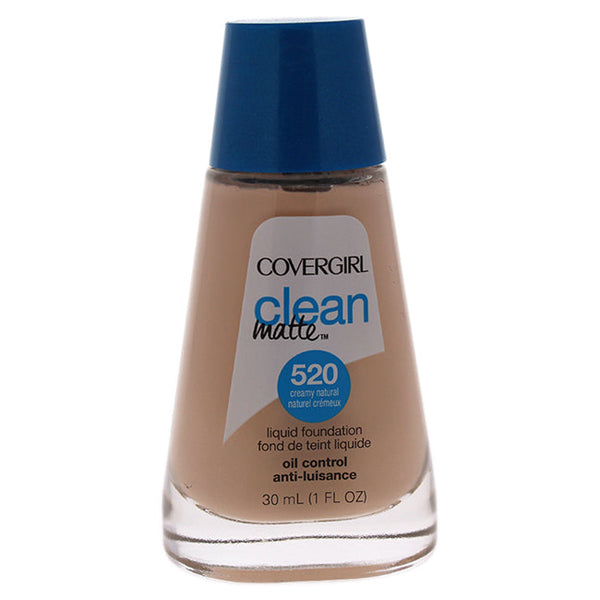 Covergirl Clean Matte Liquid Foundation - # 520 Creamy Natural by CoverGirl for Women - 1 oz Foundation