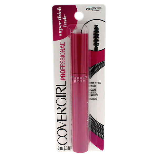 Covergirl Professional Super Thick Lash Mascara - # 200 Very Black by CoverGirl for Women - 0.3 oz Mascara