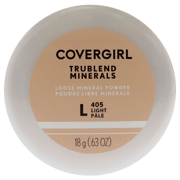 Covergirl TruBlend Minerals Loose Powder - 405 (Light) Translucent Fair by CoverGirl for Women - 0.63 oz Powder