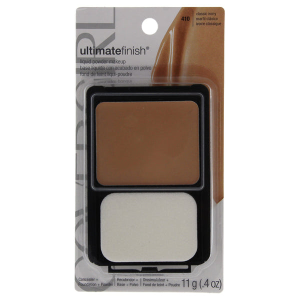 CoverGirl Ultimate Finish Liquid Powder Makeup - # 410 Classic Ivory by CoverGirl for Women - 0.4 oz Makeup