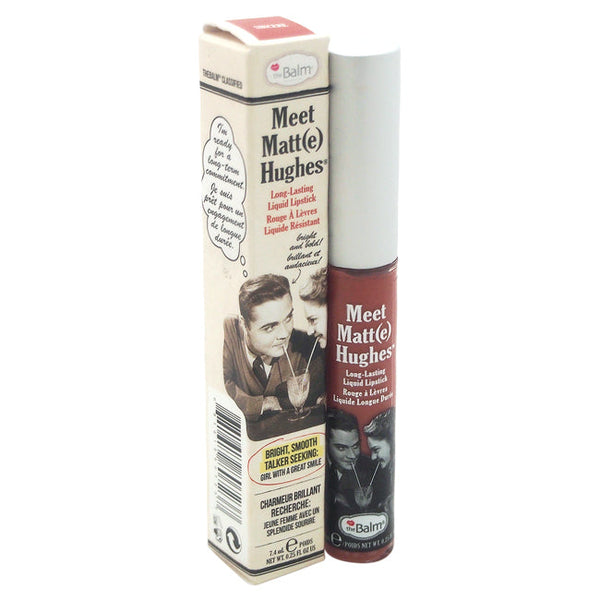 the Balm Meet Matte Hughes Long Lasting Liquid Lipstick - Sincere by the Balm for Women - 0.25 oz Lip Gloss