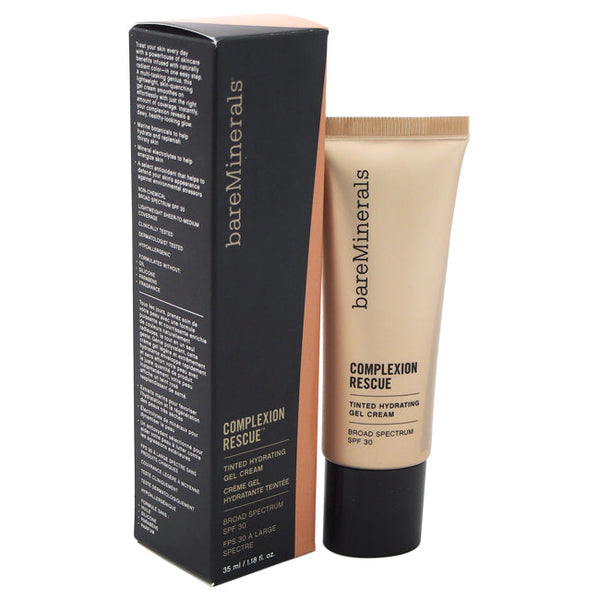 bareMinerals Complexion Rescue Tinted Hydrating Gel Cream SPF 30 - 07 Tan by bareMinerals for Women - 1.18 oz Foundation
