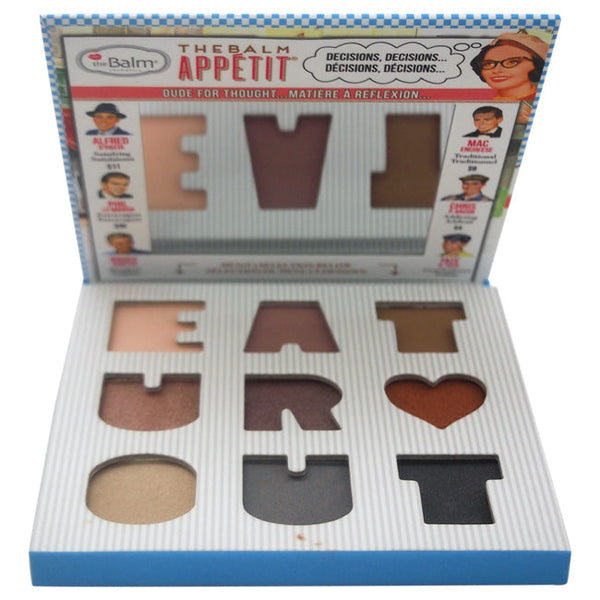 the Balm Appetit Eyeshadow Palette by the Balm for Women - 0.476 oz Eyeshadow