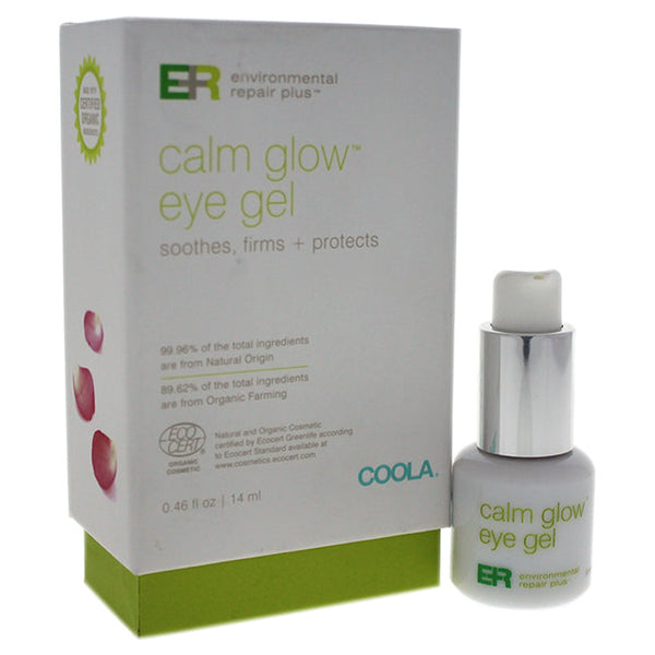 Coola Environmental Repair Plus Calm Glow Eye Gel by Coola for Women - 0.46 oz Eye Gel