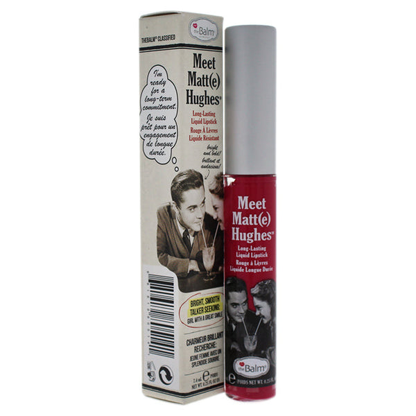 the Balm Meet Matte Hughes Long Lasting Liquid Lipstick - Sentimental by the Balm for Women - 0.25 oz Lip Gloss