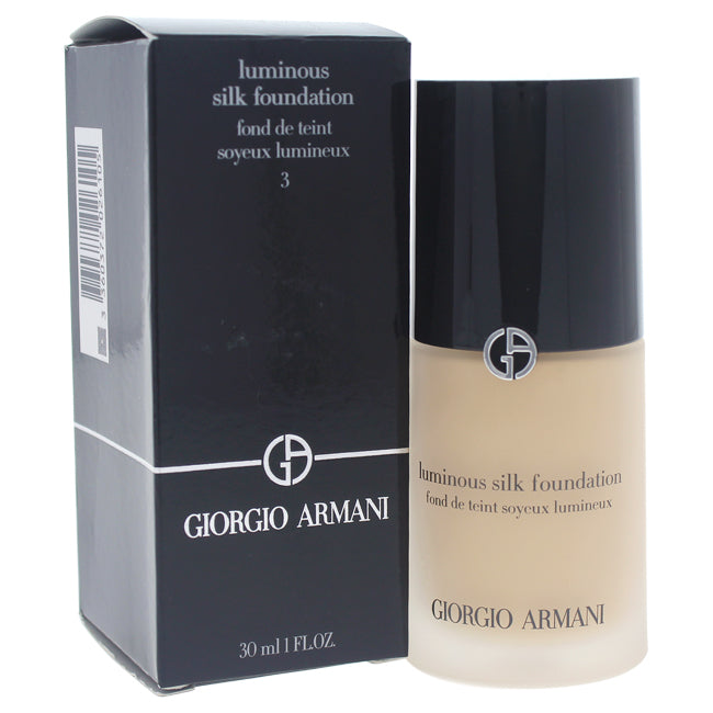 Giorgio Armani Luminous Silk Foundation - # 3 Light/Warm by Giorgio Armani for Women - 1 oz Foundation