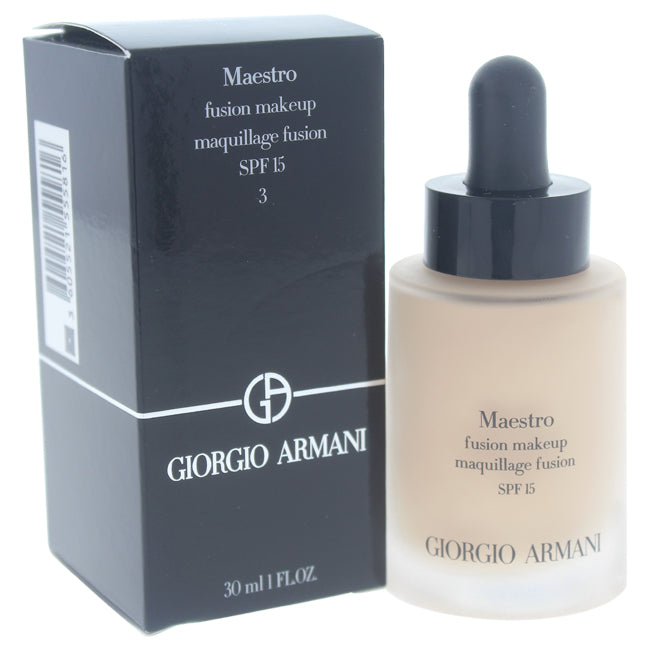 Giorgio Armani Maestro Fusion Makeup SPF 15 - 3 Fair-Neutral by Giorgio Armani for Women - 1 oz Foundation
