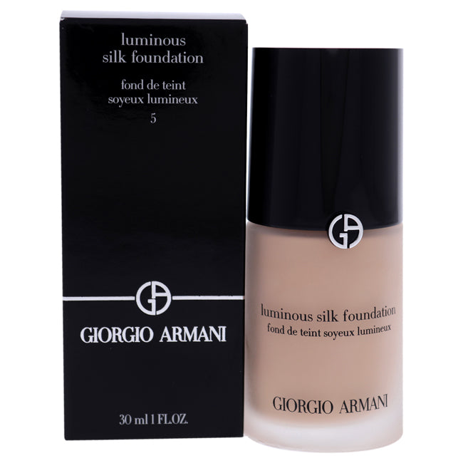 Giorgio Armani Luminous Silk Foundation - 5 Medium Neutral by Giorgio Armani for Women - 1 oz Foundation