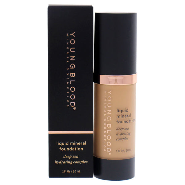 Youngblood Liquid Mineral Foundation - Golden Tan by Youngblood for Women - 1 oz Foundation