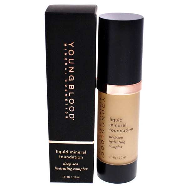 Youngblood Liquid Mineral Foundation - Sand by Youngblood for Women - 1 oz Foundation