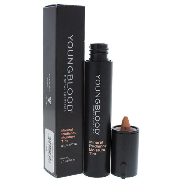 Youngblood Mineral Radiance Moisture Tint - Golden Sun-Illuminating by Youngblood for Women - 1 oz Foundation