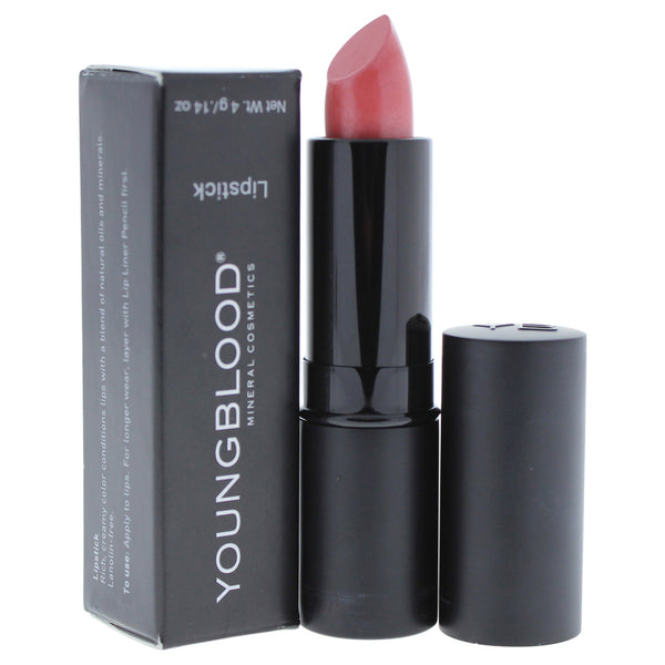 Youngblood Mineral Creme Lipstick - Coral Beach by Youngblood for Women - 0.14 oz Lipstick