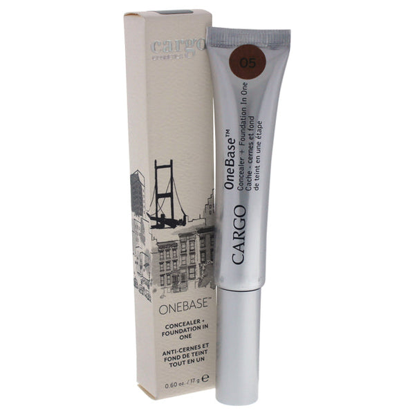 Cargo Onebase Concealer + Foundation - # 05 Dark with Neutral Undertone by Cargo for Women - 0.6 oz Foundation