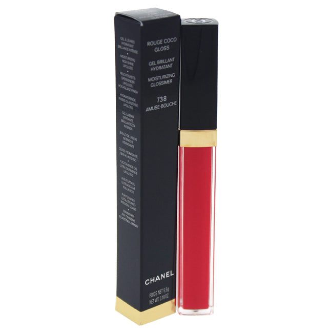 Chanel Rouge Coco Gloss Moisturizing Glossimer - # 738 Amuse-Bouche by  Chanel for Women - 0.19 oz Lip Gloss
