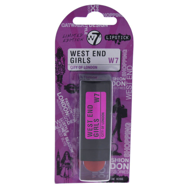 W7 West End Girls City Of London - Vampire Kiss by W7 for Women - 0.1 oz Lipstick