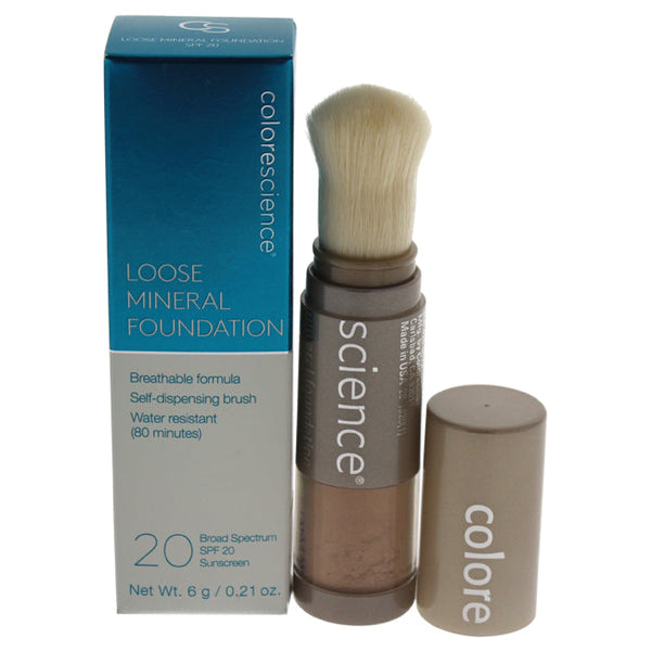 Colorescience Loose Mineral Foundation Brush SPF 20 - Tan Natural by Colorescience for Women - 0.21 oz Foundation
