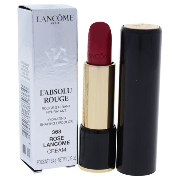 Lancome LAbsolu Rouge Hydrating Shaping Lipcolor - # 368 Rose Lancome - Cream by Lancome for Women - 0.12 oz Lipstick