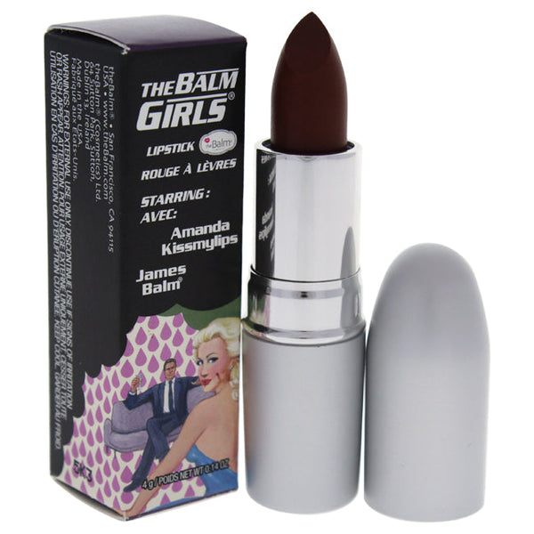 the Balm theBalm Girls Lipstick - Amanda Kissmylips by the Balm for Women - 0.14 oz Lipstick