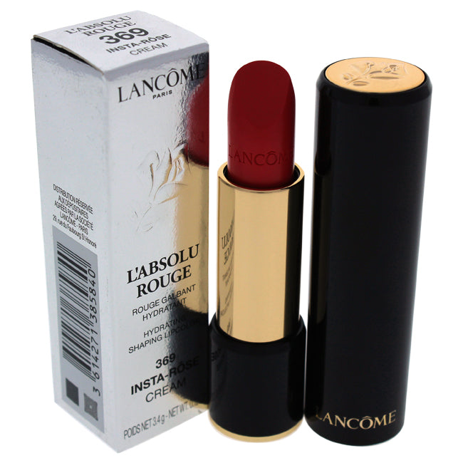 Lancome LAbsolu Rouge Hydrating Shaping Lipcolor - # 369 Insta-Rose/Cream by Lancome for Women - 0.12 oz Lipstick