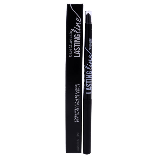 bareMinerals Lasting Line Long-Wearing Eyeliner - Absolute Black by bareMinerals for Women - 0.012 oz Eyeliner